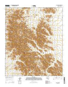 Arch Tank Arizona Current topographic map, 1:24000 scale, 7.5 X 7.5 Minute, Year 2014