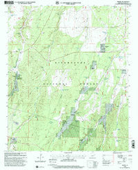 Aripine Arizona Historical topographic map, 1:24000 scale, 7.5 X 7.5 Minute, Year 1998