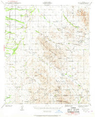 Arivaca Arizona Historical topographic map, 1:62500 scale, 15 X 15 Minute, Year 1941