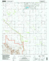 Arizona City Arizona Historical topographic map, 1:24000 scale, 7.5 X 7.5 Minute, Year 1996