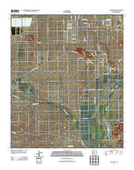 Arlington Arizona Historical topographic map, 1:24000 scale, 7.5 X 7.5 Minute, Year 2011