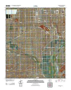 Arlington Arizona Historical topographic map, 1:24000 scale, 7.5 X 7.5 Minute, Year 2011