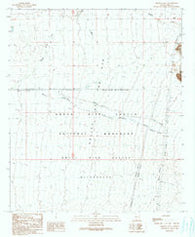 Armenta Well Arizona Historical topographic map, 1:24000 scale, 7.5 X 7.5 Minute, Year 1990