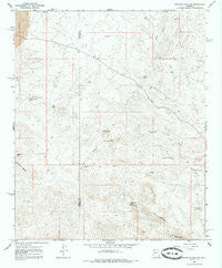 Arrastra Mtn NE Arizona Historical topographic map, 1:24000 scale, 7.5 X 7.5 Minute, Year 1967