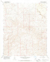 Arrastra Mtn Arizona Historical topographic map, 1:24000 scale, 7.5 X 7.5 Minute, Year 1967