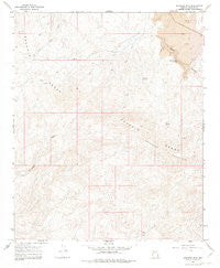 Arrastra Mtn Arizona Historical topographic map, 1:24000 scale, 7.5 X 7.5 Minute, Year 1967