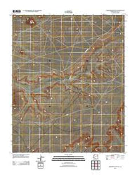 Arrowhead Butte Arizona Historical topographic map, 1:24000 scale, 7.5 X 7.5 Minute, Year 2011
