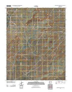 Arrowhead Butte NE Arizona Historical topographic map, 1:24000 scale, 7.5 X 7.5 Minute, Year 2011