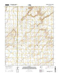 Arrowhead Butte NE Arizona Current topographic map, 1:24000 scale, 7.5 X 7.5 Minute, Year 2014