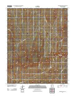 Arrowhead Mesa Arizona Historical topographic map, 1:24000 scale, 7.5 X 7.5 Minute, Year 2011