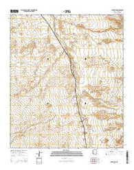 Artesia NE Arizona Current topographic map, 1:24000 scale, 7.5 X 7.5 Minute, Year 2014