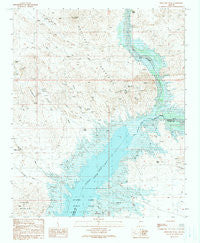 Artillery Peak Arizona Historical topographic map, 1:24000 scale, 7.5 X 7.5 Minute, Year 1990