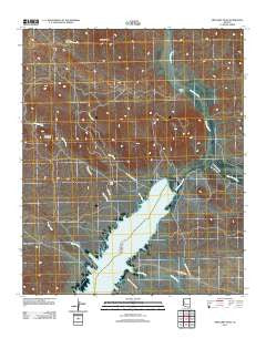 Artillery Peak Arizona Historical topographic map, 1:24000 scale, 7.5 X 7.5 Minute, Year 2011