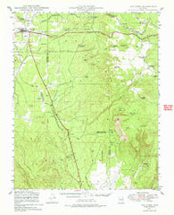 Ash Fork Arizona Historical topographic map, 1:62500 scale, 15 X 15 Minute, Year 1947