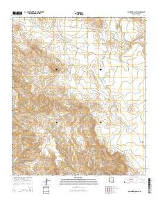 Ash Creek Ranch Arizona Current topographic map, 1:24000 scale, 7.5 X 7.5 Minute, Year 2014