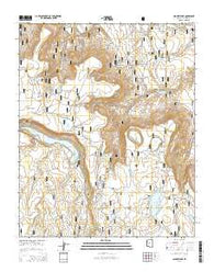 Ashurst Lake Arizona Current topographic map, 1:24000 scale, 7.5 X 7.5 Minute, Year 2014