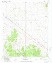 Audley Arizona Historical topographic map, 1:24000 scale, 7.5 X 7.5 Minute, Year 1980