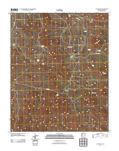 Austin Peak Arizona Historical topographic map, 1:24000 scale, 7.5 X 7.5 Minute, Year 2011