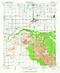 Avondale Arizona Historical topographic map, 1:62500 scale, 15 X 15 Minute, Year 1946