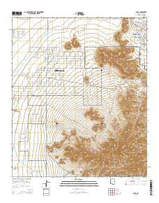 Avra Arizona Current topographic map, 1:24000 scale, 7.5 X 7.5 Minute, Year 2014