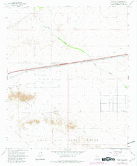 Aztec Hills Arizona Historical topographic map, 1:24000 scale, 7.5 X 7.5 Minute, Year 1965