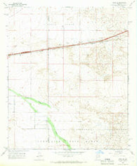 Aztec SE Arizona Historical topographic map, 1:24000 scale, 7.5 X 7.5 Minute, Year 1965