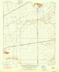 Aztec Arizona Historical topographic map, 1:62500 scale, 15 X 15 Minute, Year 1929