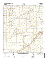 Aztec NW Arizona Current topographic map, 1:24000 scale, 7.5 X 7.5 Minute, Year 2014