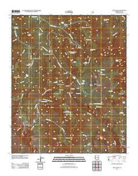 Aztec Peak Arizona Historical topographic map, 1:24000 scale, 7.5 X 7.5 Minute, Year 2011