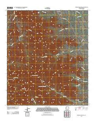Baboquivari Peak Arizona Historical topographic map, 1:24000 scale, 7.5 X 7.5 Minute, Year 2011