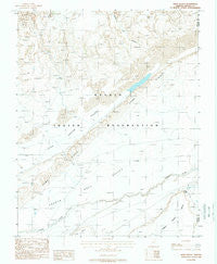 Baby Rocks Arizona Historical topographic map, 1:24000 scale, 7.5 X 7.5 Minute, Year 1988