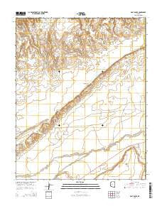 Baby Rocks Arizona Current topographic map, 1:24000 scale, 7.5 X 7.5 Minute, Year 2014