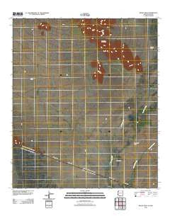 Bailey Peak Arizona Historical topographic map, 1:24000 scale, 7.5 X 7.5 Minute, Year 2011