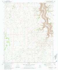 Baldy Basin Arizona Historical topographic map, 1:24000 scale, 7.5 X 7.5 Minute, Year 1981