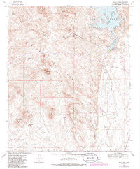 Baldy Mtn Arizona Historical topographic map, 1:24000 scale, 7.5 X 7.5 Minute, Year 1964