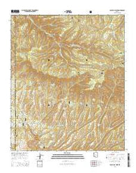 Baldy Bill Point Arizona Current topographic map, 1:24000 scale, 7.5 X 7.5 Minute, Year 2014