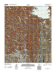 Baldy Mountain Arizona Historical topographic map, 1:24000 scale, 7.5 X 7.5 Minute, Year 2011
