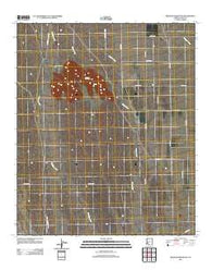 Baragan Mountain Arizona Historical topographic map, 1:24000 scale, 7.5 X 7.5 Minute, Year 2011