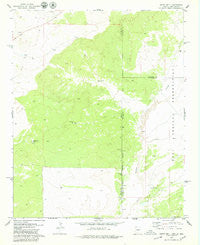 Barth Well Arizona Historical topographic map, 1:24000 scale, 7.5 X 7.5 Minute, Year 1979