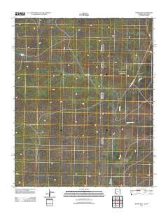 Barth Well Arizona Historical topographic map, 1:24000 scale, 7.5 X 7.5 Minute, Year 2011