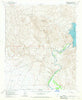 Bartlett Dam Arizona Historical topographic map, 1:24000 scale, 7.5 X 7.5 Minute, Year 1964