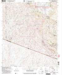 Bartlett Mountain Arizona Historical topographic map, 1:24000 scale, 7.5 X 7.5 Minute, Year 2004