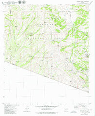 Bartlett Mtn Arizona Historical topographic map, 1:24000 scale, 7.5 X 7.5 Minute, Year 1979