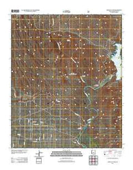 Bartlett Dam Arizona Historical topographic map, 1:24000 scale, 7.5 X 7.5 Minute, Year 2011
