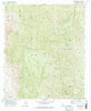 Bassett Peak Arizona Historical topographic map, 1:24000 scale, 7.5 X 7.5 Minute, Year 1972