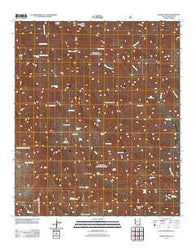 Bassett Peak Arizona Historical topographic map, 1:24000 scale, 7.5 X 7.5 Minute, Year 2011