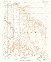 Bat Canyon Arizona Historical topographic map, 1:24000 scale, 7.5 X 7.5 Minute, Year 1967