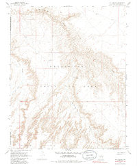 Bat Canyon Arizona Historical topographic map, 1:24000 scale, 7.5 X 7.5 Minute, Year 1967