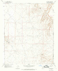 Bat Spring Arizona Historical topographic map, 1:24000 scale, 7.5 X 7.5 Minute, Year 1967