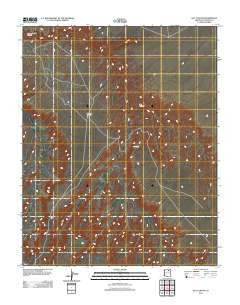 Bat Canyon Arizona Historical topographic map, 1:24000 scale, 7.5 X 7.5 Minute, Year 2011